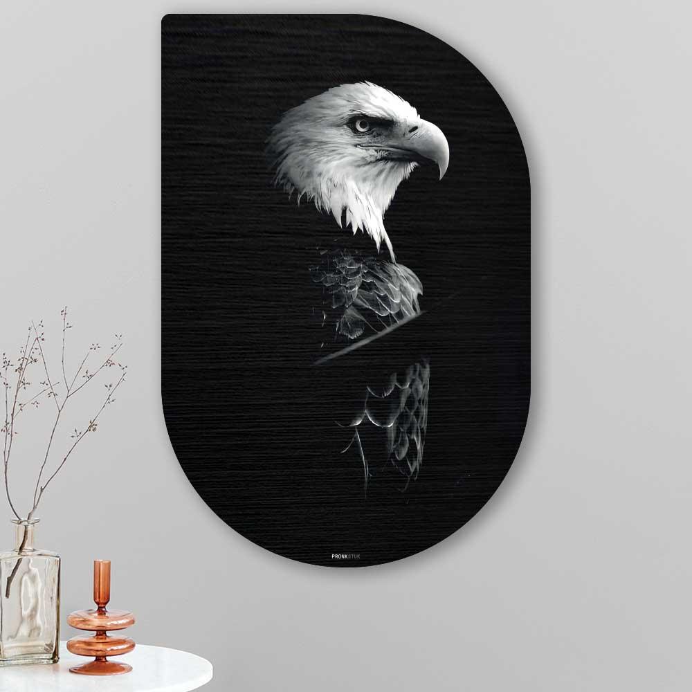 Eagle - Schilderij Arend Tippa - Krachtige arend wanddecoratie