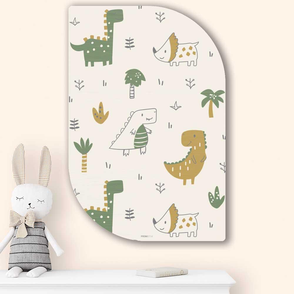 wanddecoratie kopen - Dino Fun Lehti - Unieke wanddecoratie