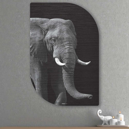 African Elephant - Schilderij Olifant Lehti - Unieke olifant wanddecoratie