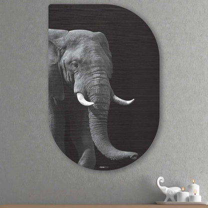 African Elephant - Schilderij Olifant Tippa - Unieke olifant wanddecoratie