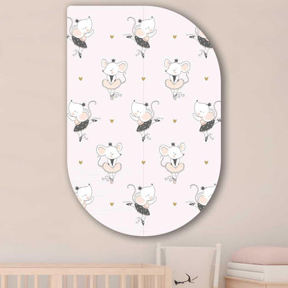 wanddecoratie kopen - Ballerina Fun Tippa - Unieke wanddecoratie