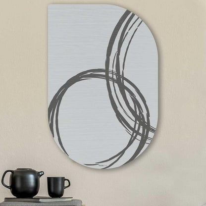 wanddecoratie kopen - Circles Tippa - Unieke wanddecoratie