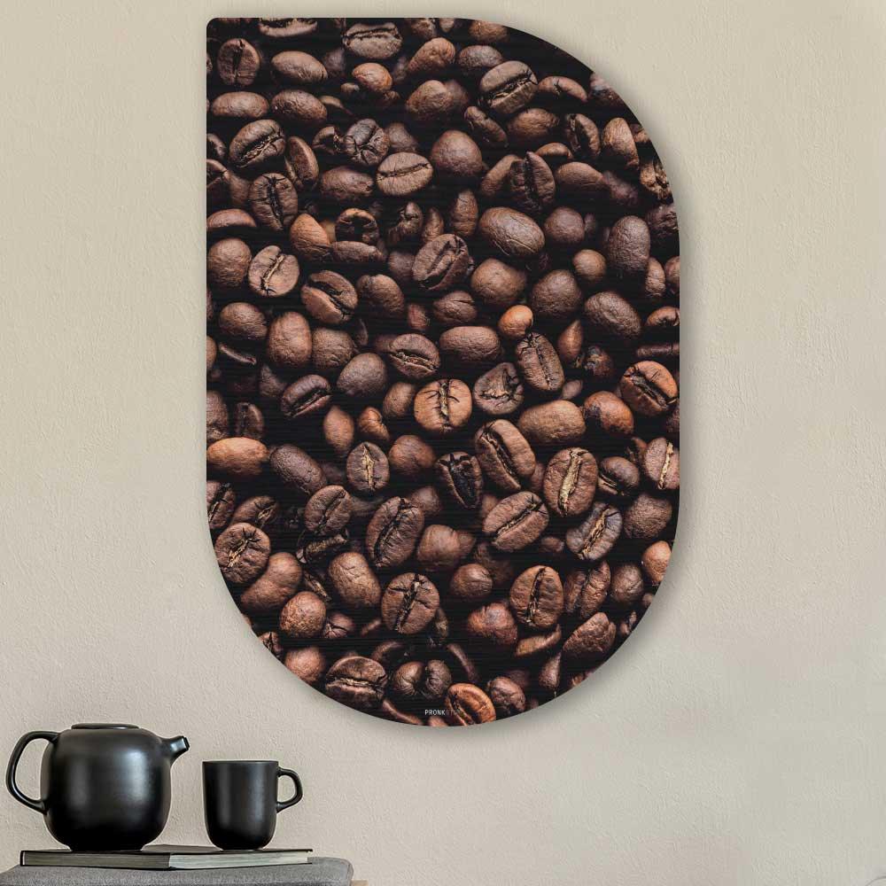 wanddecoratie kopen - Coffee Beans Tippa - Unieke wanddecoratie