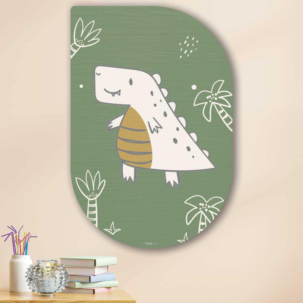 wanddecoratie kopen - Cute Dino Tippa - Unieke wanddecoratie