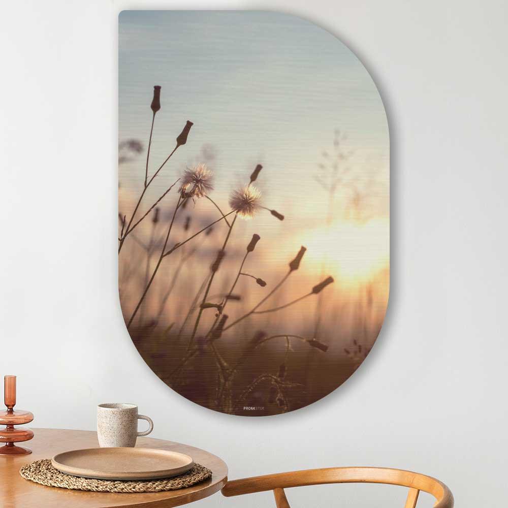 wanddecoratie kopen - Dandelion Sunset Tippa - Unieke wanddecoratie