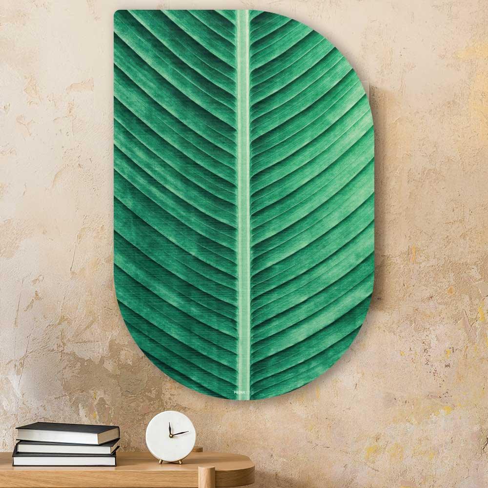 wanddecoratie kopen - Green Leave Tippa - Unieke wanddecoratie