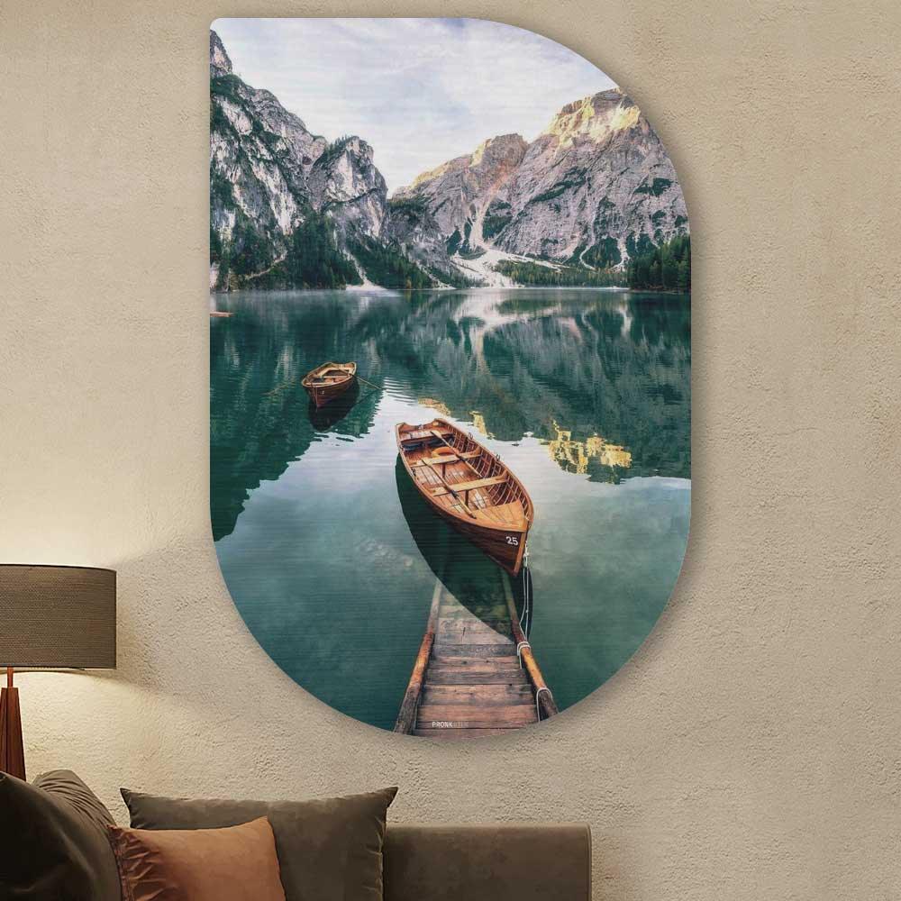 wanddecoratie kopen - Lake Boats Tippa - Unieke wanddecoratie