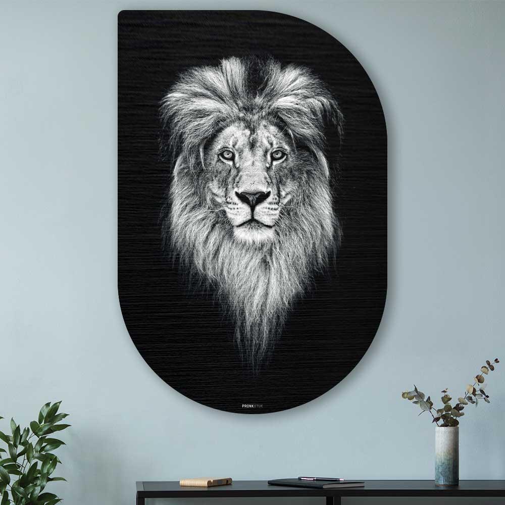 wanddecoratie kopen - Lion Tippa - Unieke wanddecoratie