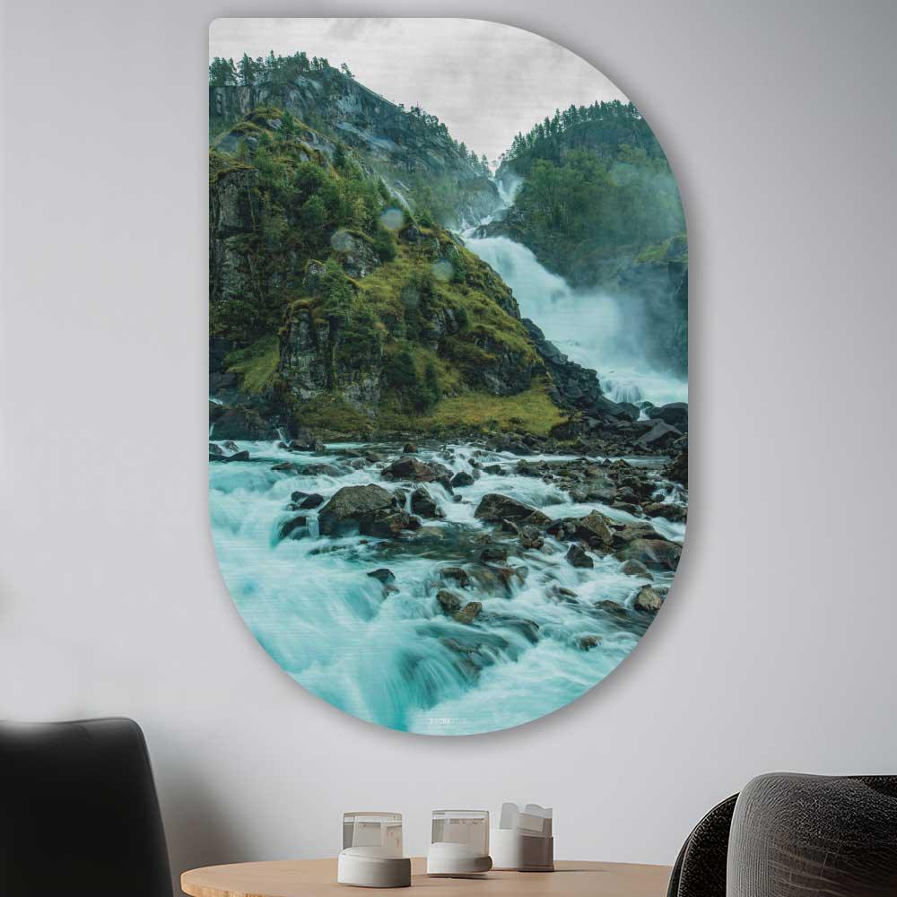 wanddecoratie kopen - Nordic Waterfall Tippa - Unieke wanddecoratie