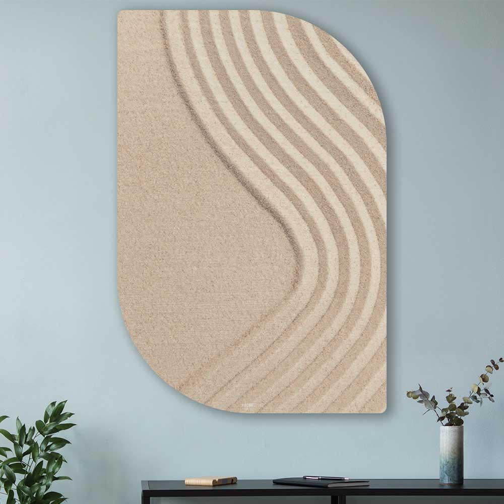 wanddecoratie kopen - Sand Waves Lehti - Unieke wanddecoratie