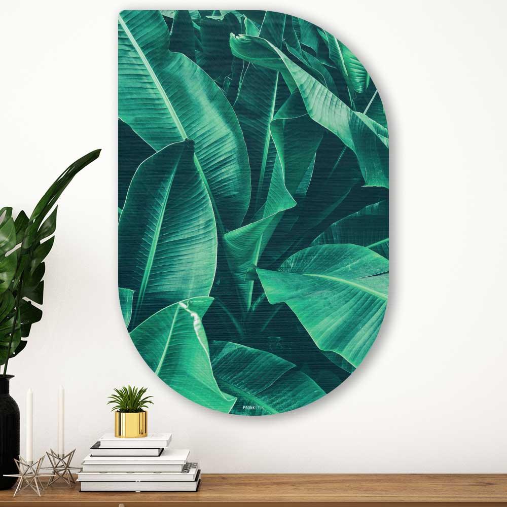 wanddecoratie kopen - Tropic Leaves Tippa - Unieke wanddecoratie