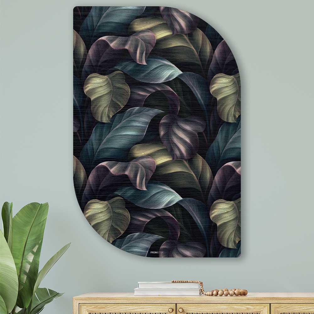 wanddecoratie kopen - Tropical Leaves Lehti - Unieke wanddecoratie