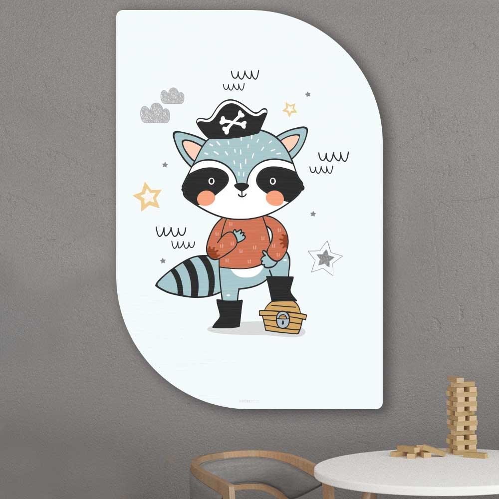 wanddecoratie kopen - Little Pirate Lehti - Unieke wanddecoratie